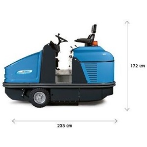 MASINA DE MATURAT CU VOLAN TIP FS 120 D - MOTOR DIESEL - imagine 3