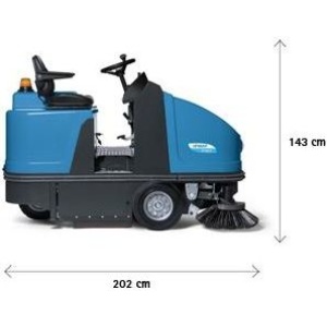 MASINA DE MATURAT CU VOLAN TIP FS 80 B - ACUMULATORI LA 36 V - imagine 3