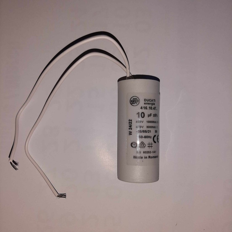 Condensator Genie E la 220V  10 uF - new version
