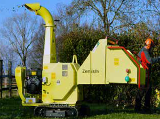 TOCATORUL PROFESIONAL DE CRENGI SI RESTURI VEGETALE TIP ZENITH ZH160-H-AS-C