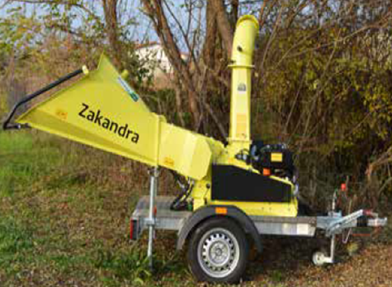 TOCATORUL PROFESIONAL DE CRENGI SI RESTURI VEGETALE TIP ZAKANDRA ZA350-B2-AS-SO-TL1