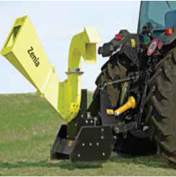 TOCATORUL PROFESIONAL DE CRENGI SI RESTURI VEGETALE TIP ZENIA ZE 400 – T1